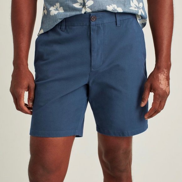 NWT Bonobos, Stretch Washed Chino Short 2.0, After Midnights (Blue), 33" - Picture 2 of 10